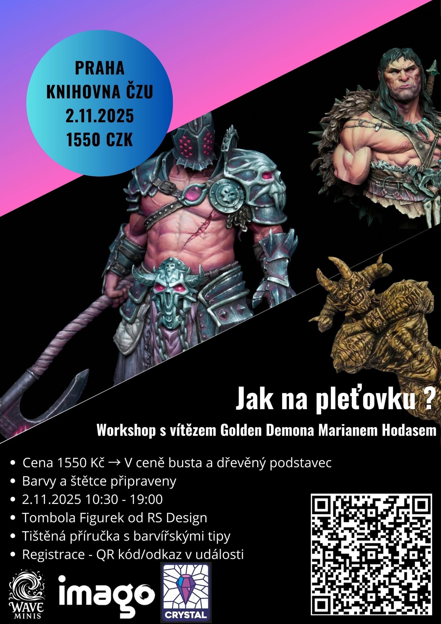 Jak na pleťovku s Marianem Hodasem → Praha