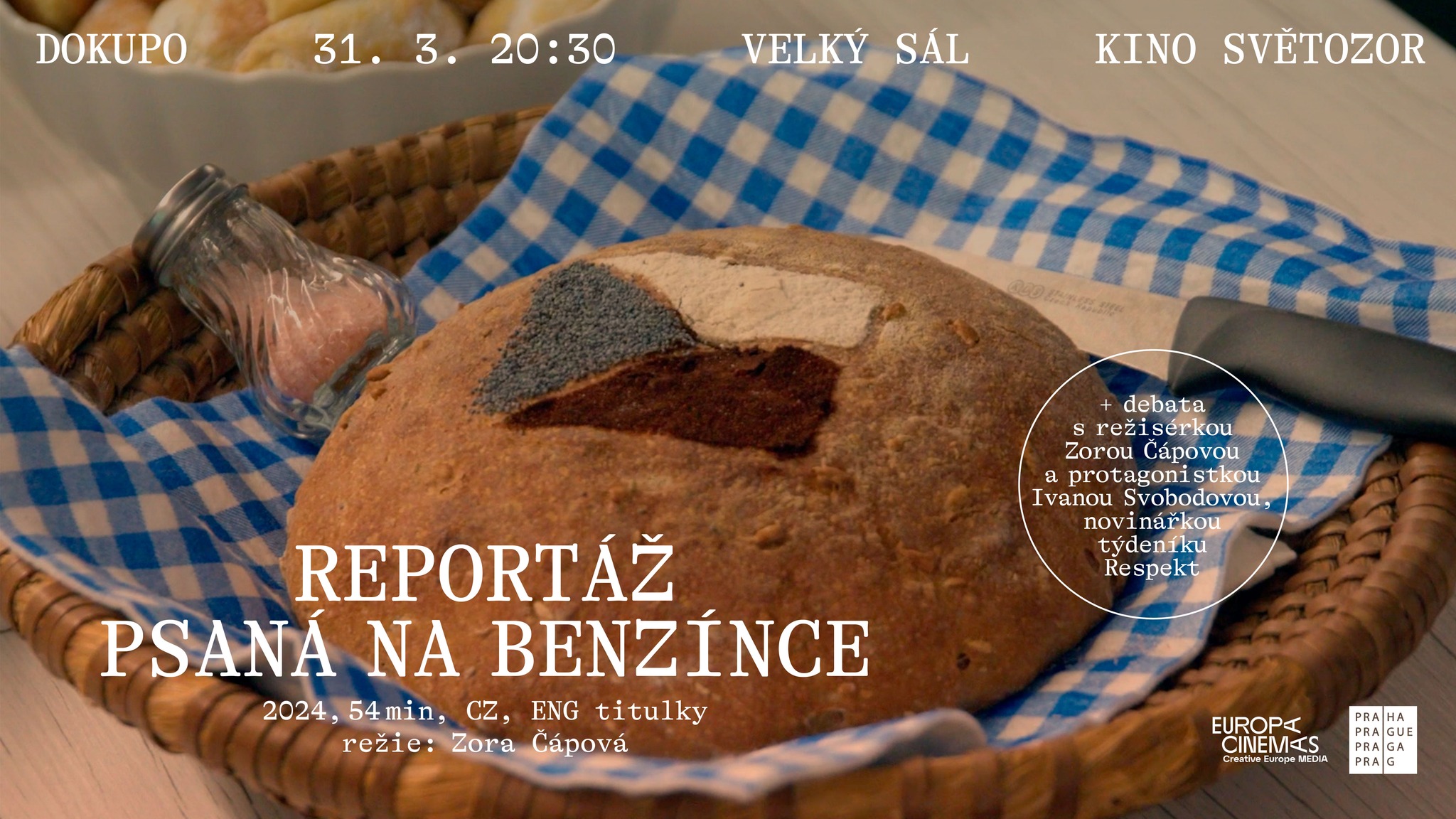 Reportáž psaná na benzínce + debata | Dokupo