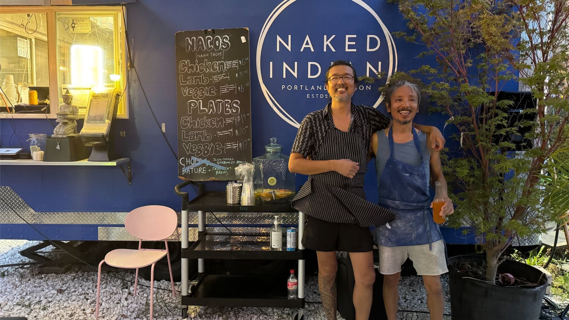 Code & Design: Community Dinner @ Naked Indian Food Truck