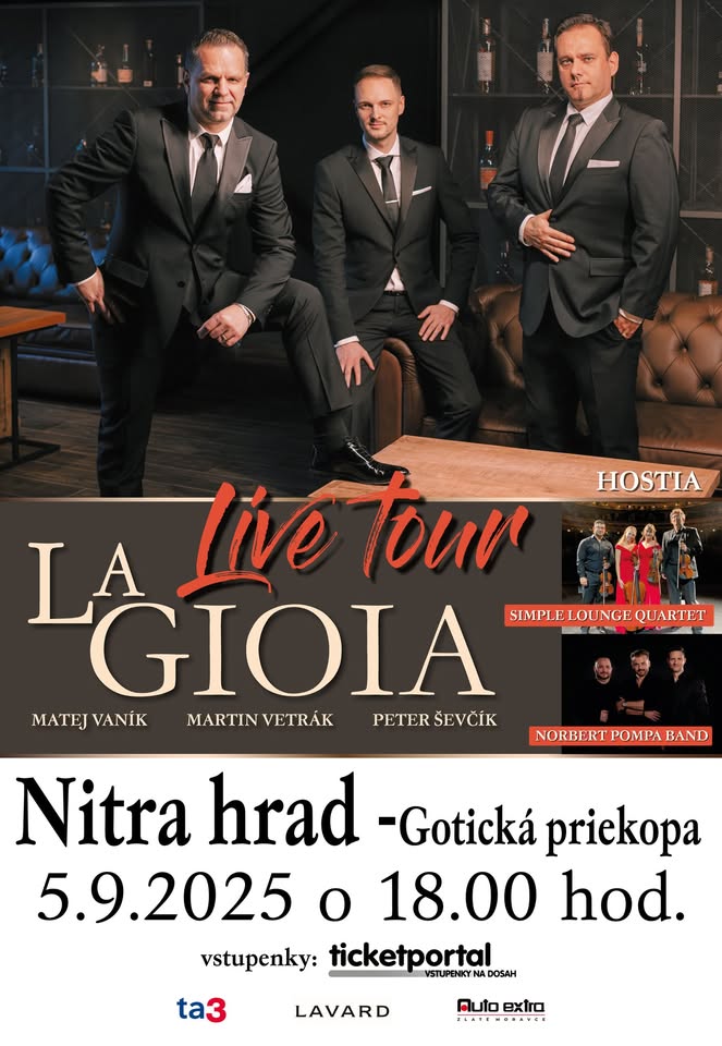 LA GIOIA live tour 2025
