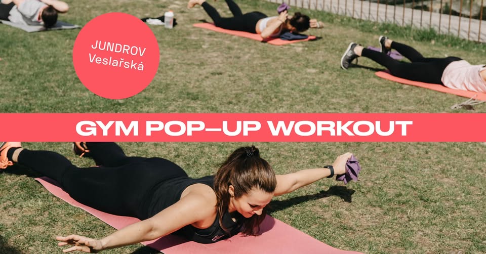 Gym&Joy Pop-up na Veslařské: Workout + kafe