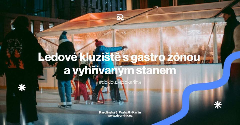 Veřejné bruslení v Karlíně