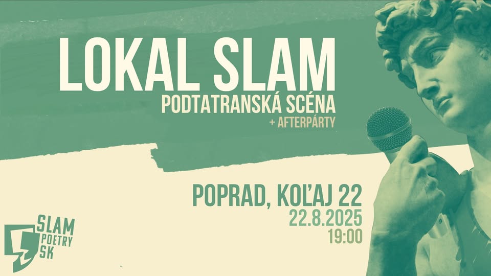 SLAM POETRY: Lokal Slam v Poprade