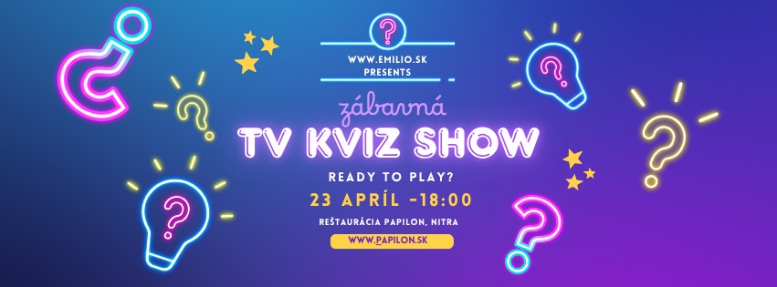 🚨TV Kvíz Show s Emiliom v Papilone! 🧠🍻