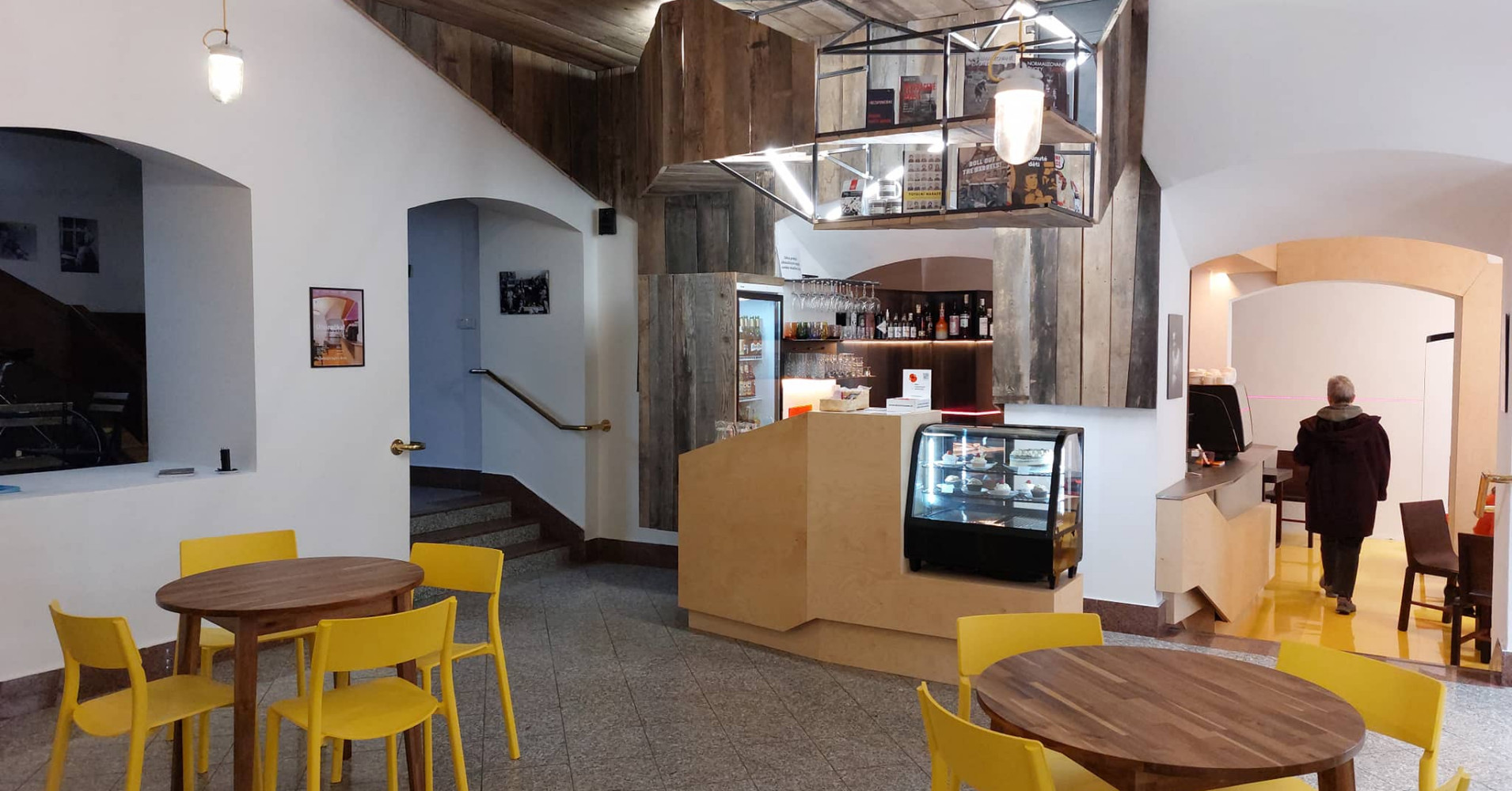 Milonga v Cafe Paměti národa