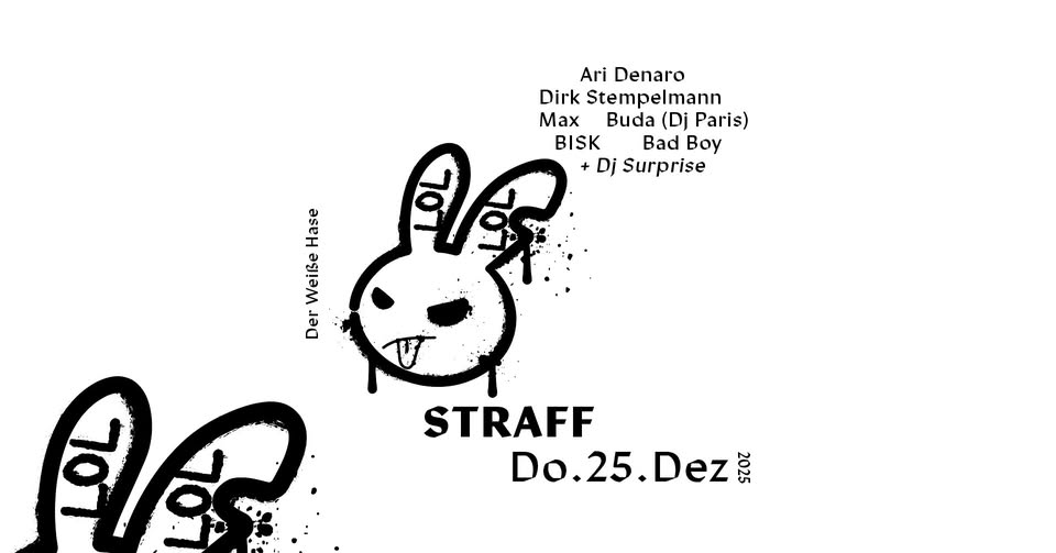 Straff / X-Mas Techno / 5€ until 1 AM