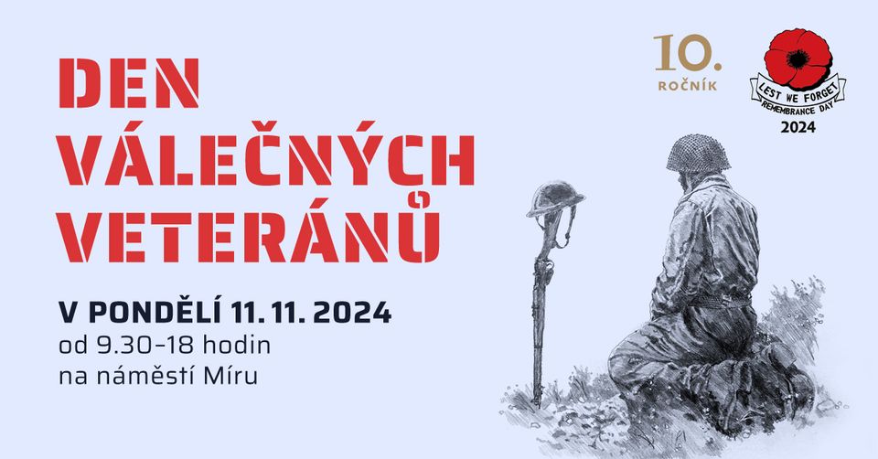 Den válečných veteránů na náměstí Míru