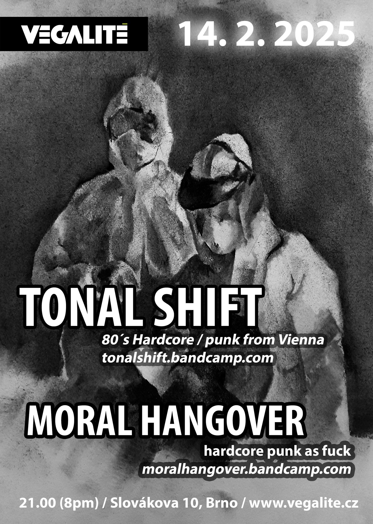 TONAL SHIFT (80´s hardcore punk, Vienna) // MORAL HANGOVER (hardcore punk)