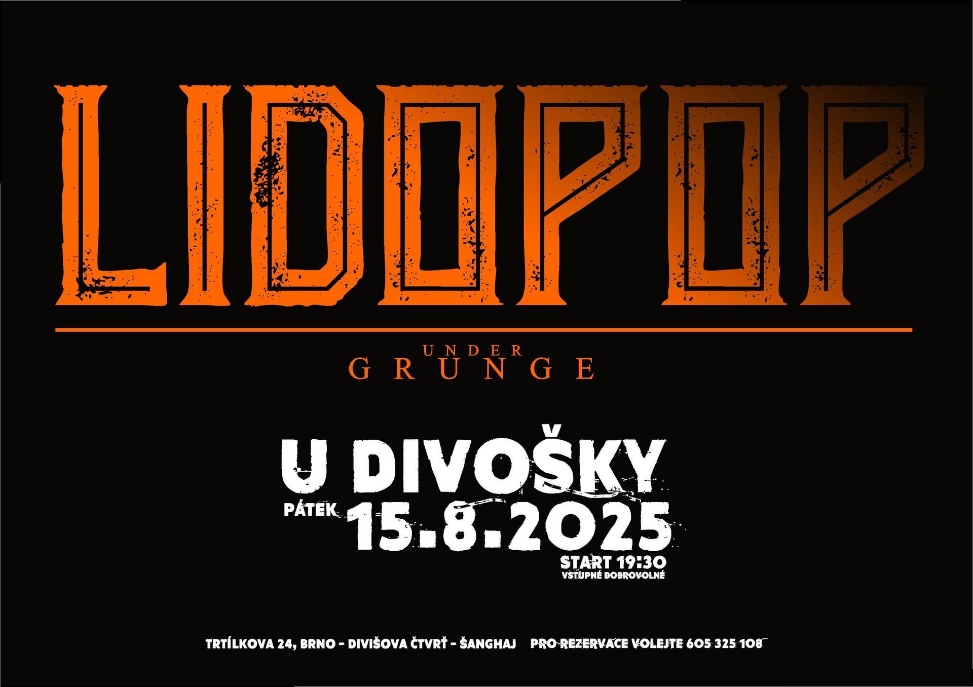 Lidopop v Brně U Divošky