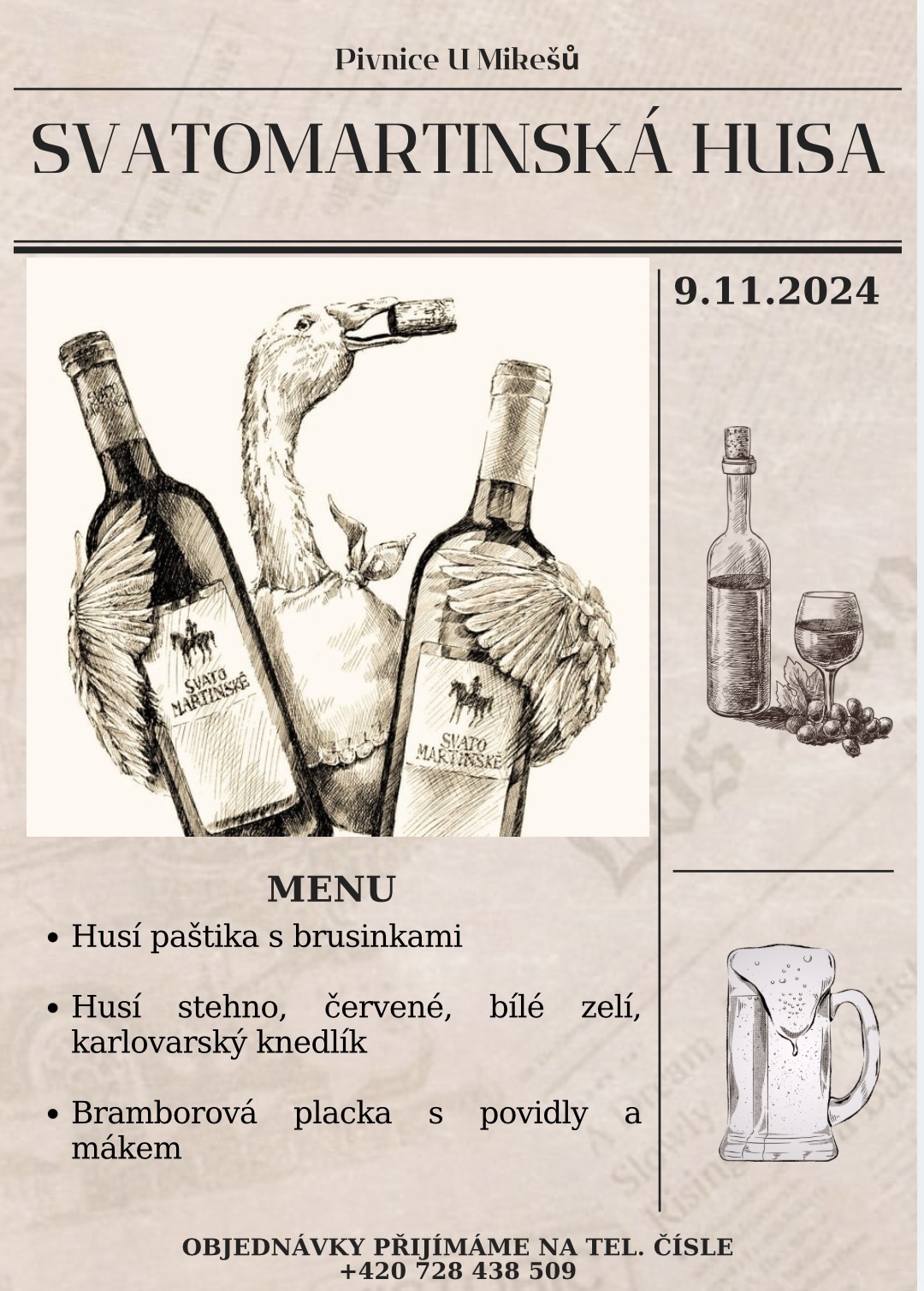 Svatomartinská Husa