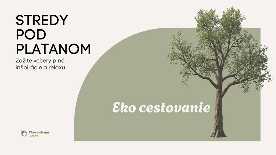 Streda pod platanom: Eko cestovanie