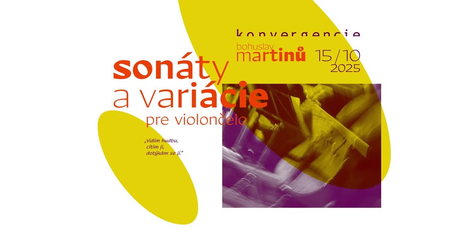 Konvergencie 2025 / Sonáty a variácie pre violončelo