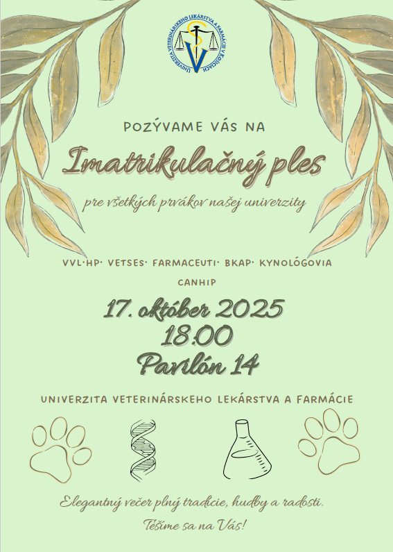 Imatrikulačný ples 2025
