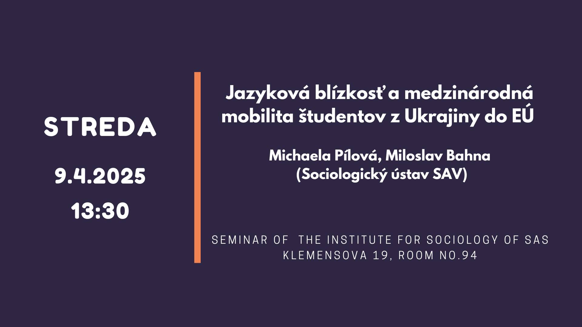Jazyková blízkosť a medzinárodná mobilita študentov z Ukrajiny do Európskej únie