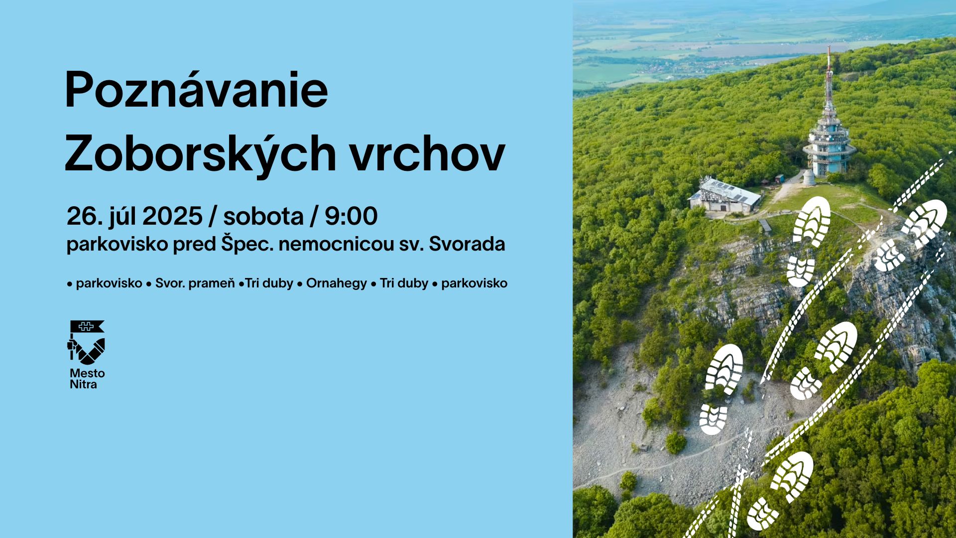 Poznávanie Zoborských vrchov