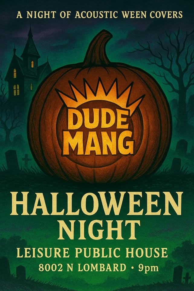 Dude Mang on Halloween!