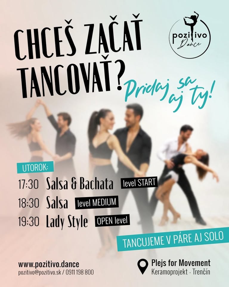 Tanečné kurzy TRENČÍN