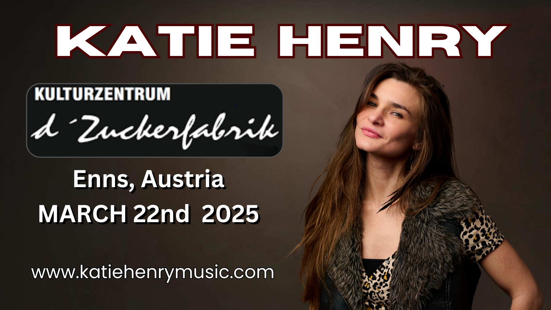 Katie Henry at Kulturzentrum d' Zuckerfabrik!