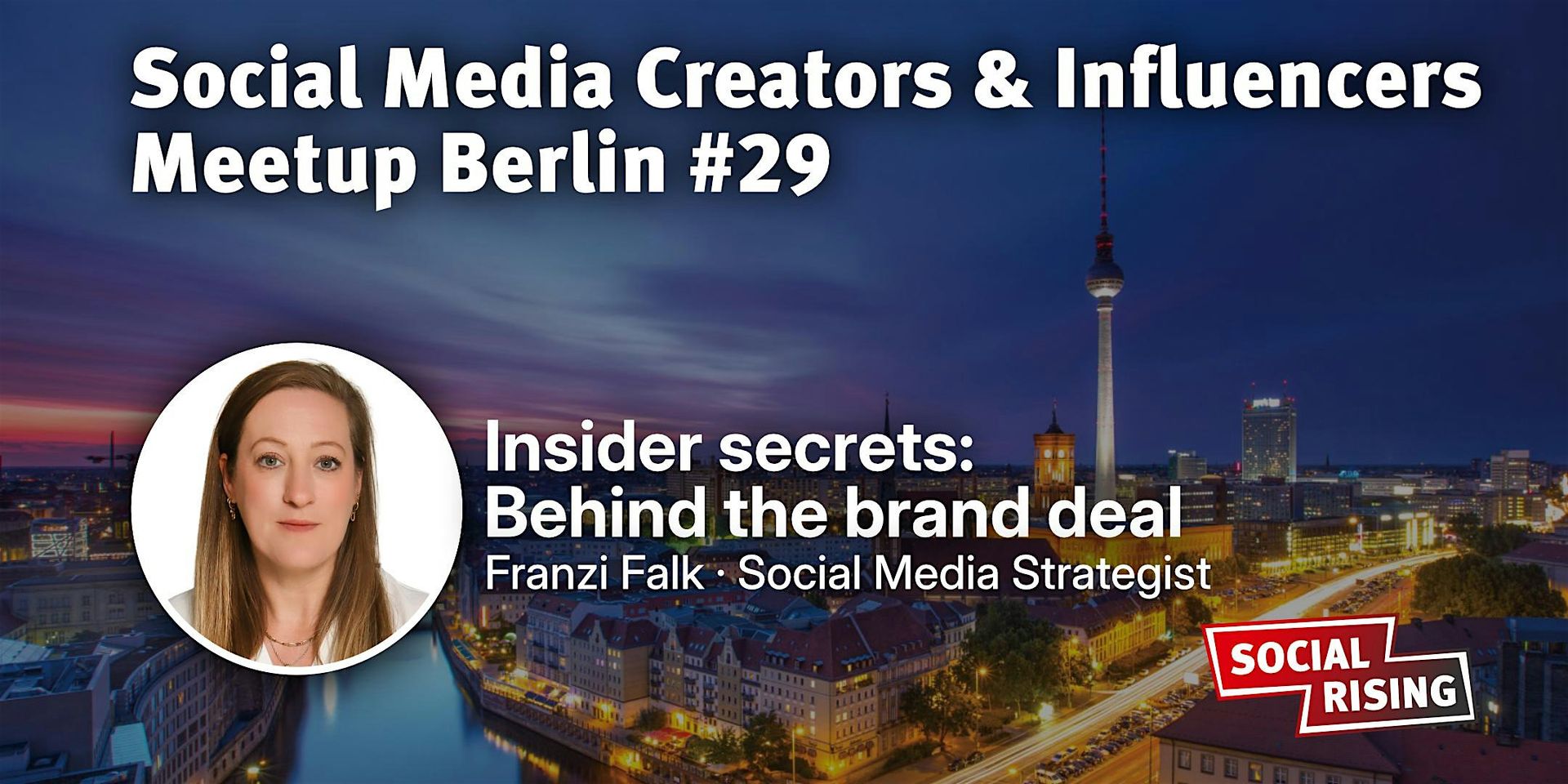 Social Media Creators & Influencers Meetup Berlin #29