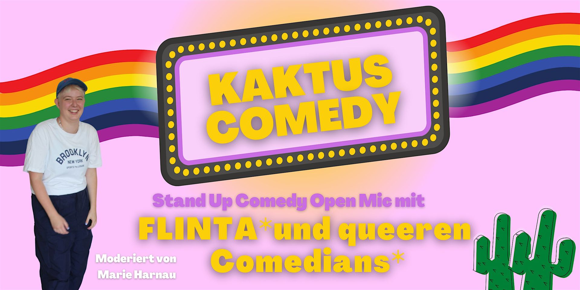 KAKTUS COMEDY: FLINTA* und Queer Comedy Show