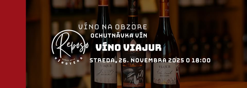 Ochutnávka vín | Víno VIAJUR | 26.11.2025