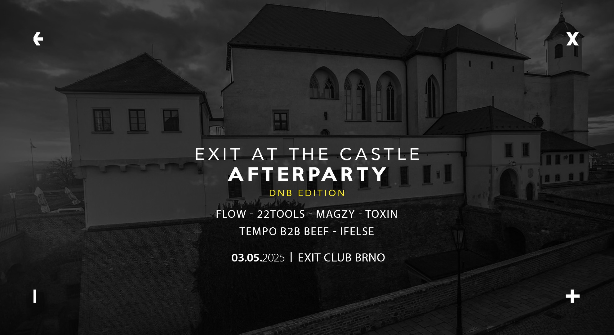 EXIT At The Castle | Afterparty [dnb edition] → 3.5.2025