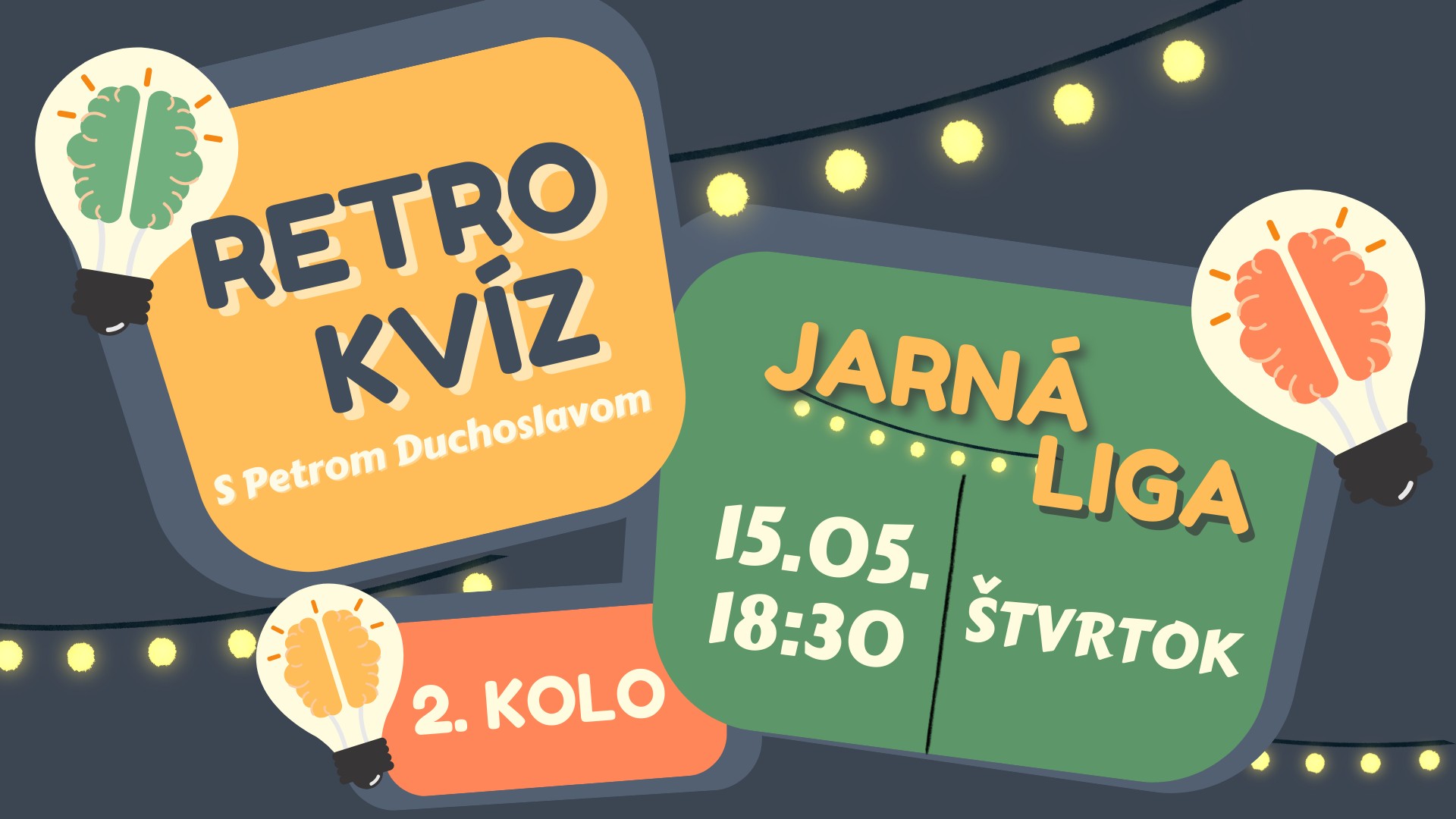 Zábavný vedomostný kvíz v Retro café & pub!