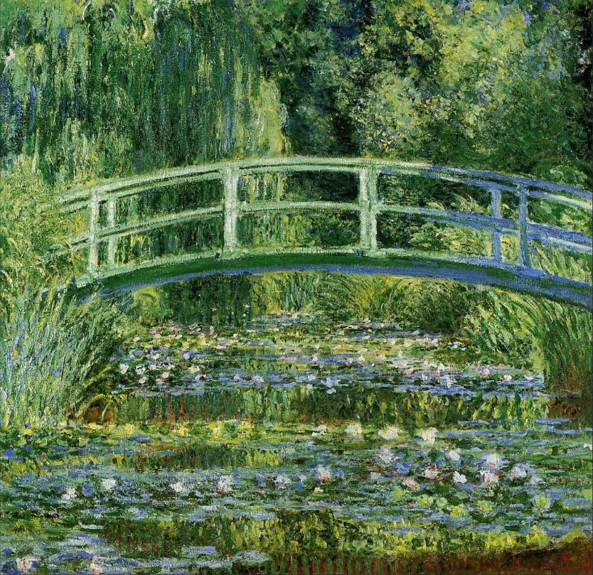 Claude Monet: Japonský most - výtvarný workshop
