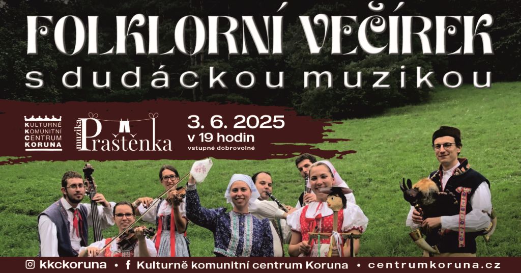 Folklorní večírek s dudáckou muzikou Praštěnka