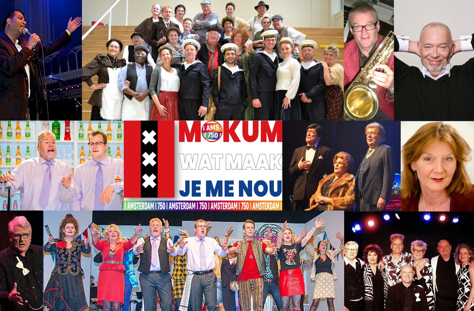 'Mokum, what are you doing to me?!' | Festive musical ode to 750 years of Amsterdam | October 4 to 12