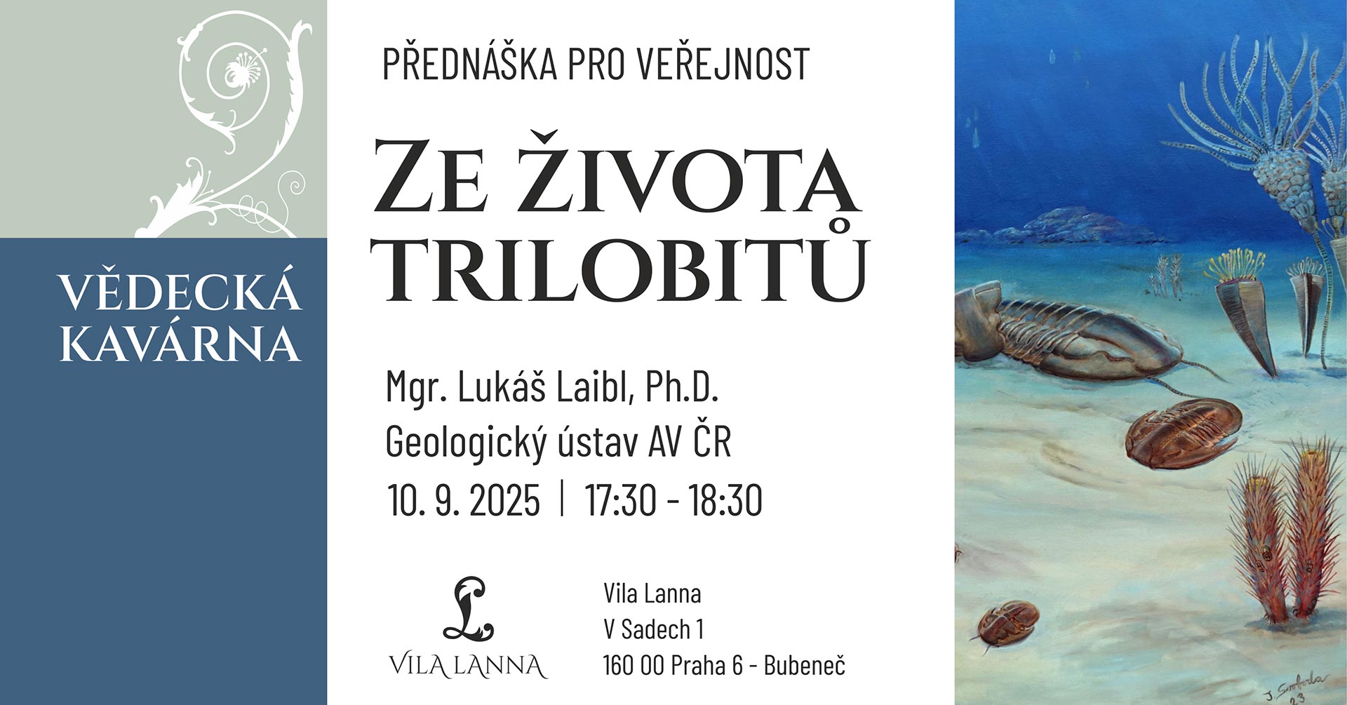 Vědecká kavárna: Ze života trilobitů