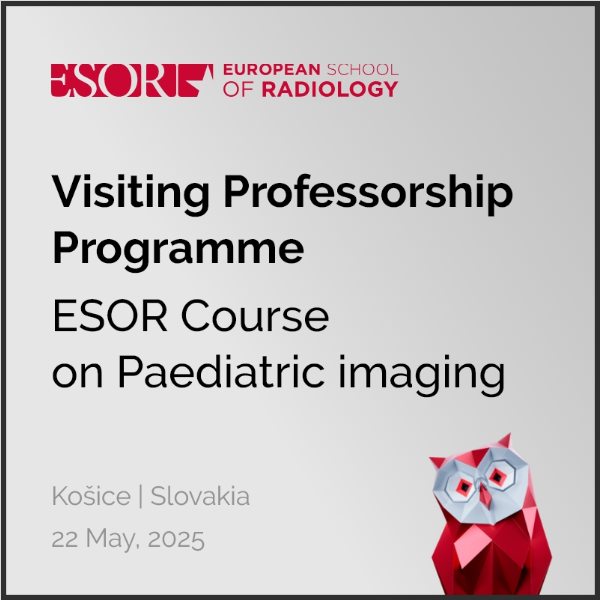 ESOR course on Paediatric imaging