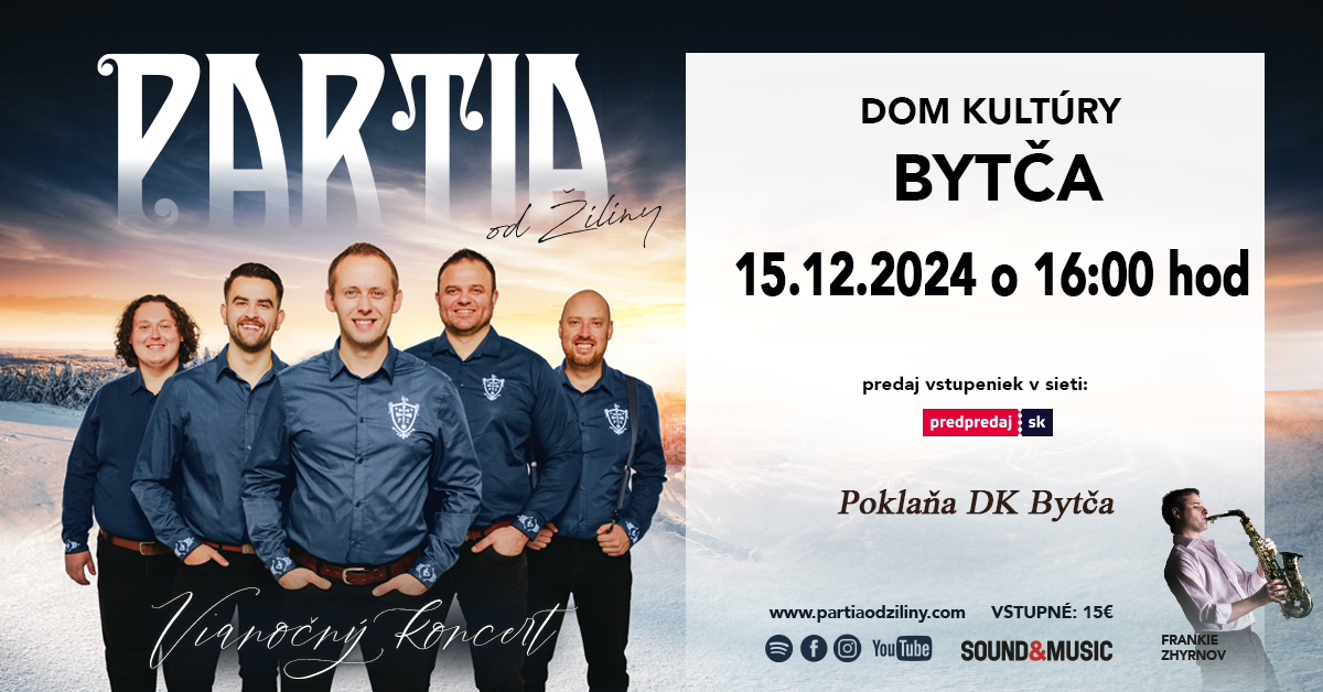 PARTIA od Žiliny - BYTČA