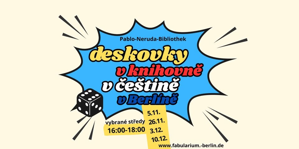 Deskovky v knihovně