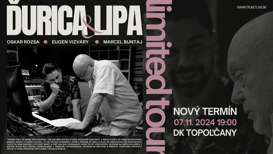 Adam Ďurica a Peter Lipa | Topoľčany