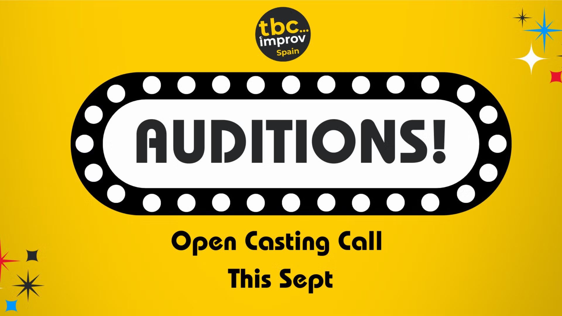 Improv Auditions - An Open Casting Call for TBC Improv Spain
