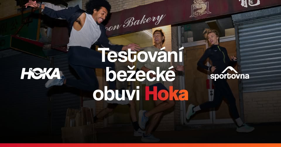 Skupinové testování trailových běžeckých bot Hoka