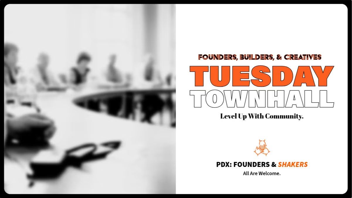 Tuesday Town Hall - Level Up Through Community