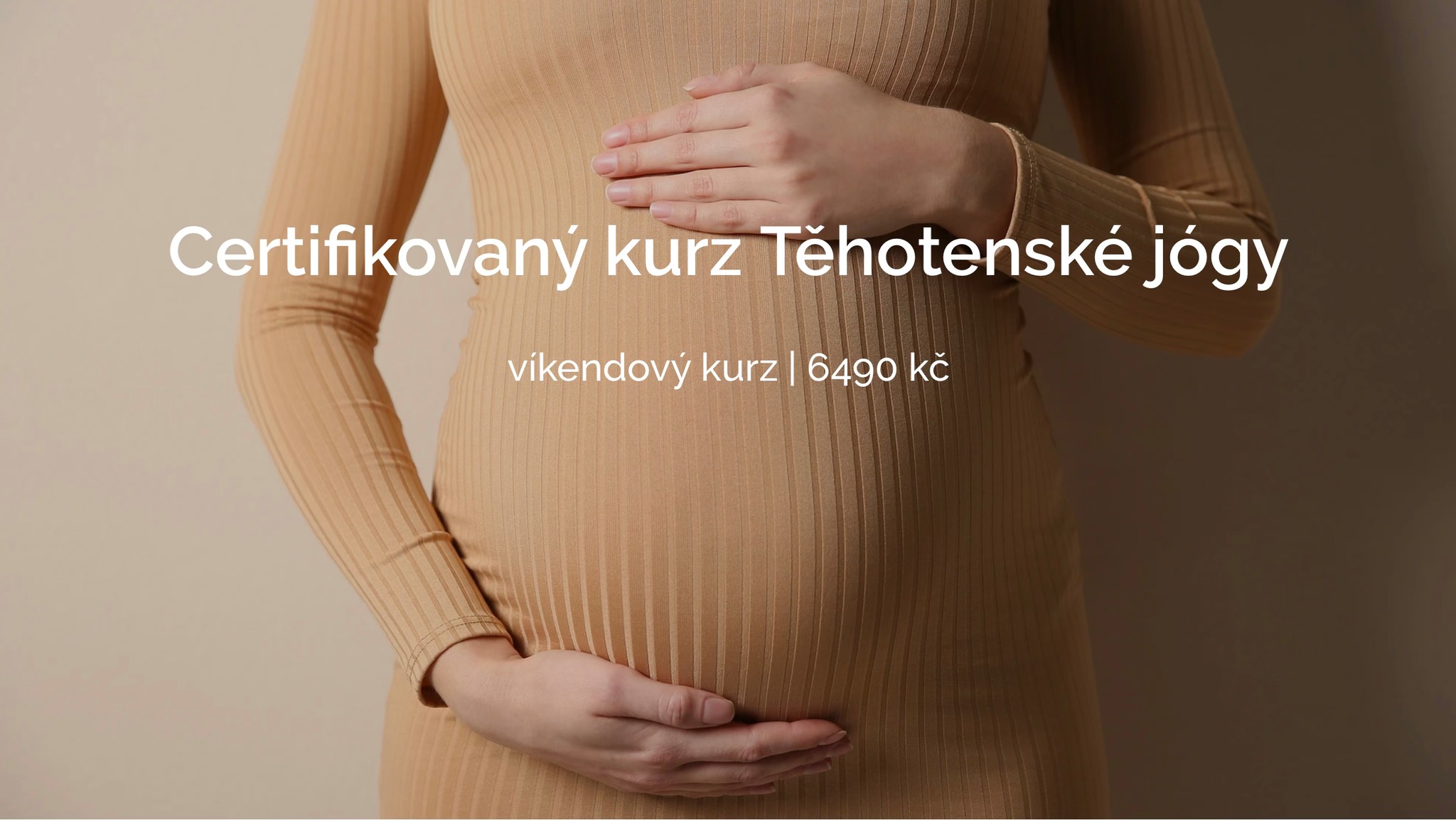 Certifikovaný kurz Těhotenské jógy pro lektory