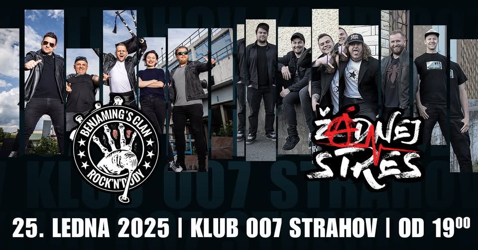Benjaming's Clan a Žádnej stres na Strahově!