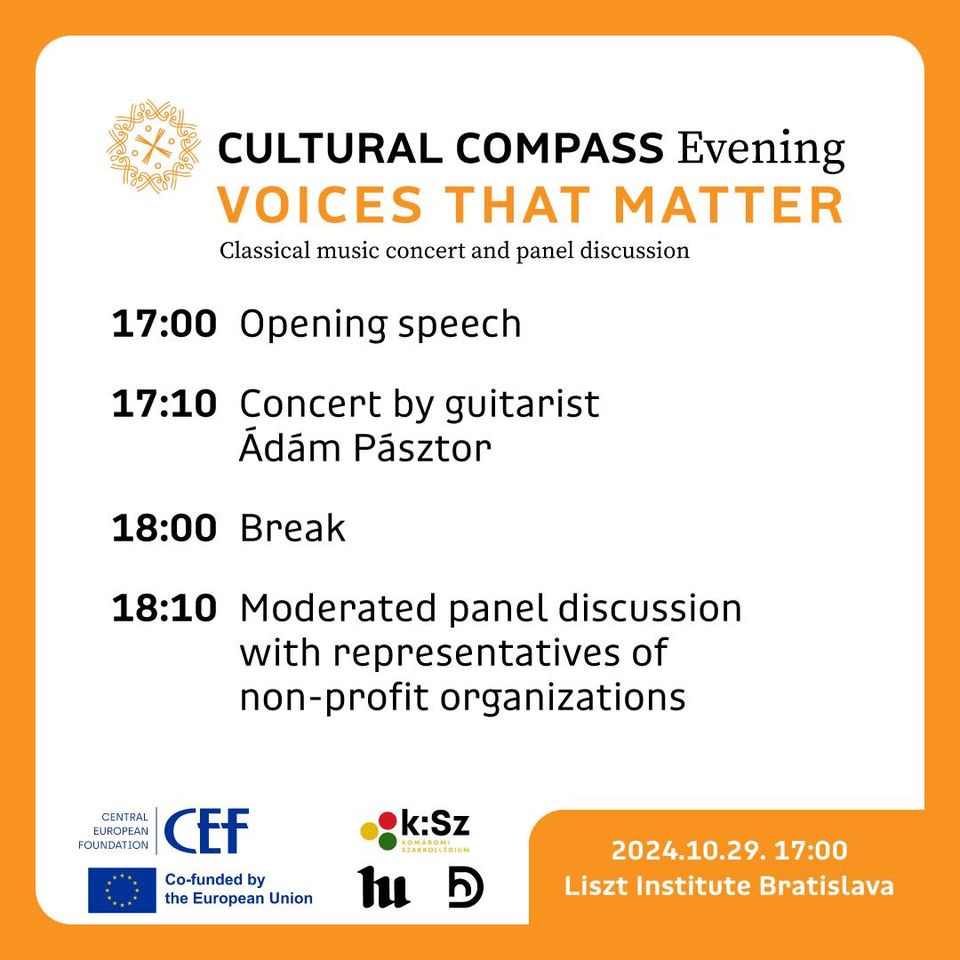 Voices that matter - classical music concert and panel discussion