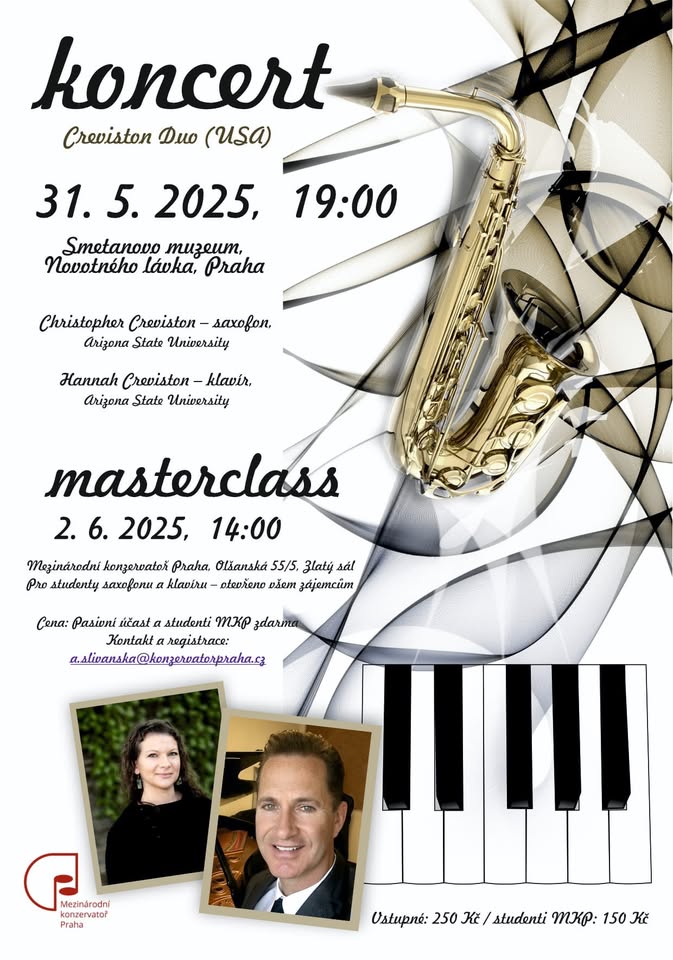 Creviston duo USA - saxofon a klavír