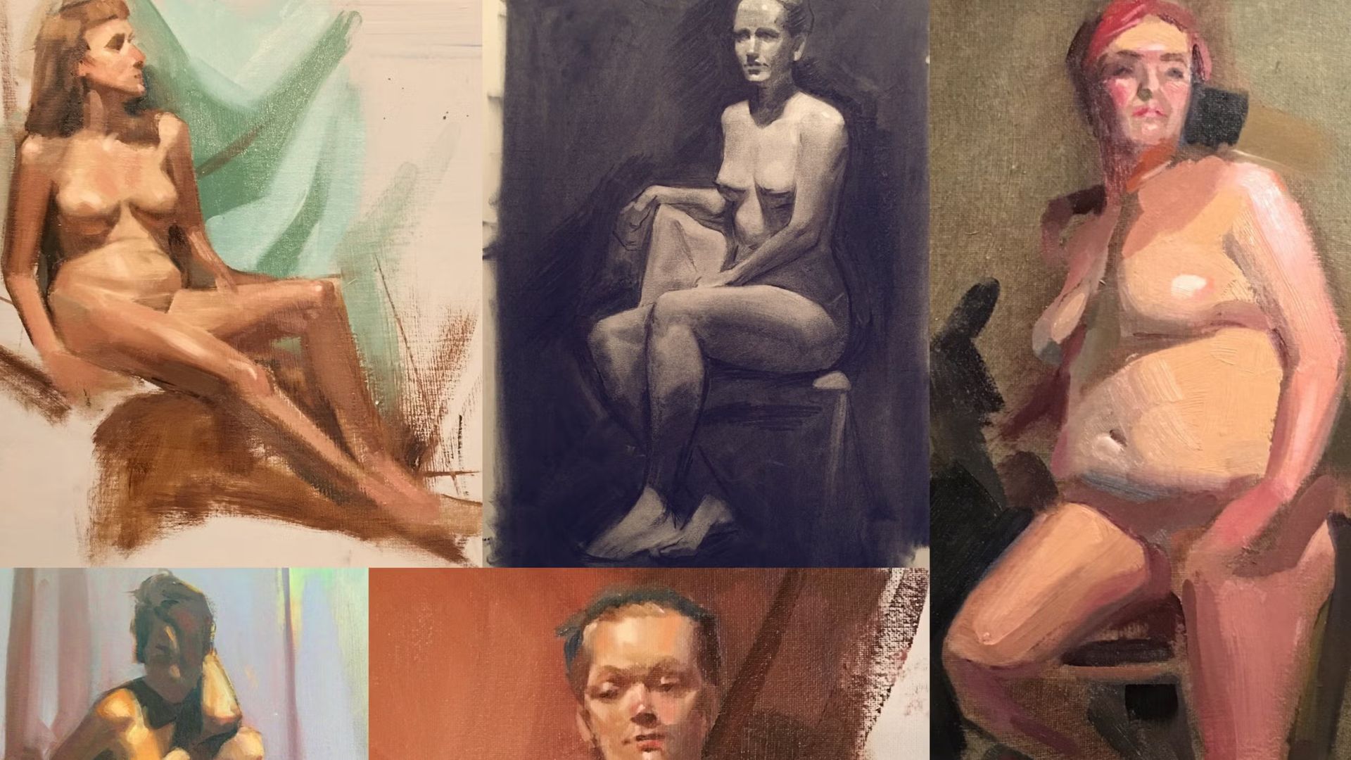 Long Pose! Life Drawing & Portrait Painting @PAKD