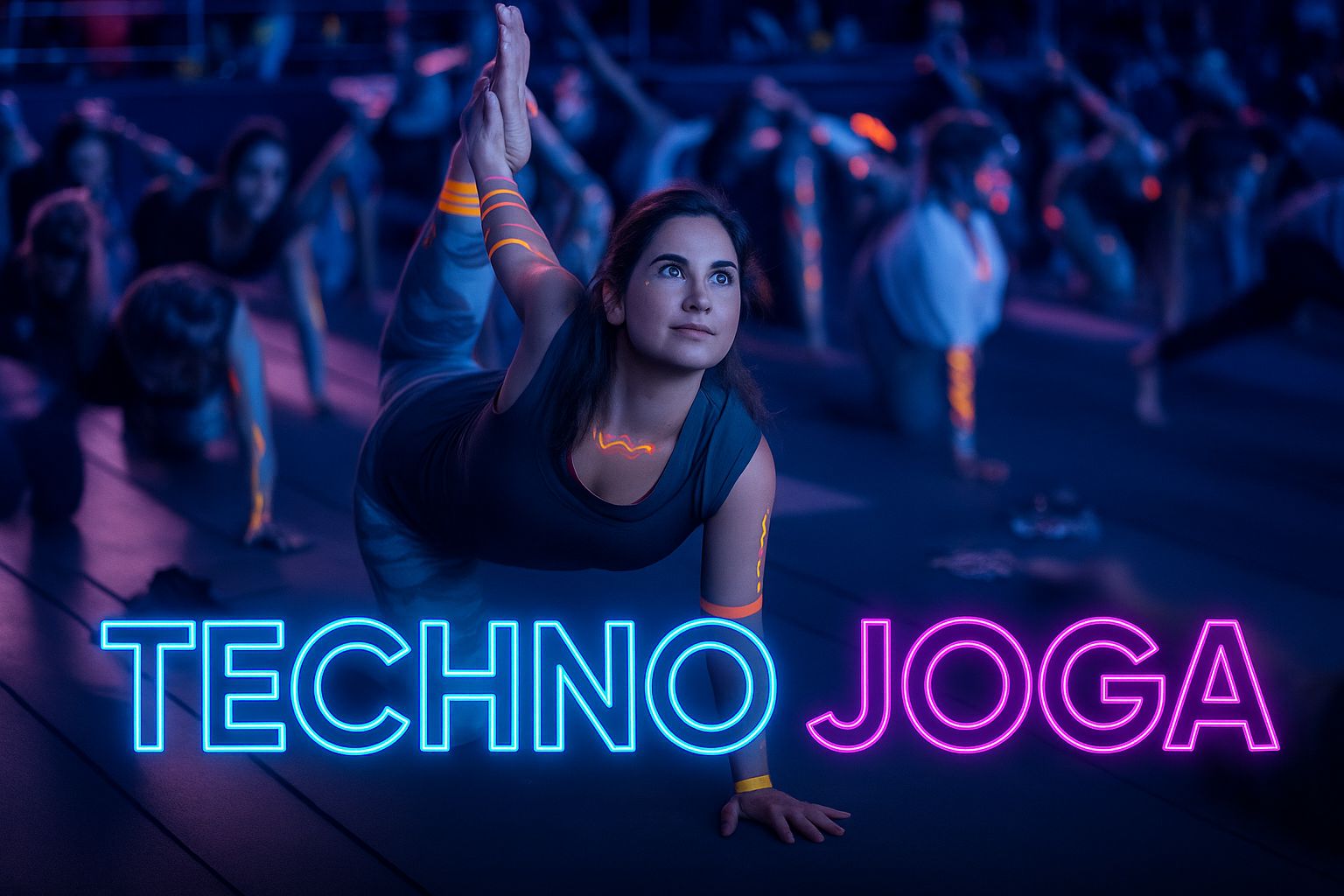 Techno joga v Bratislave