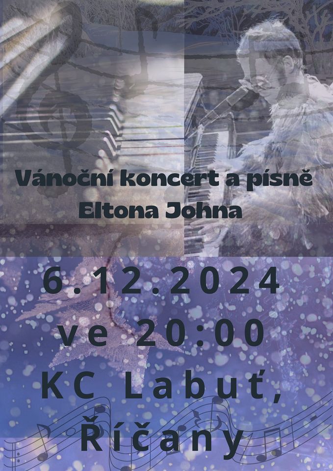Vánoční koncert a největší hity Eltona Johna