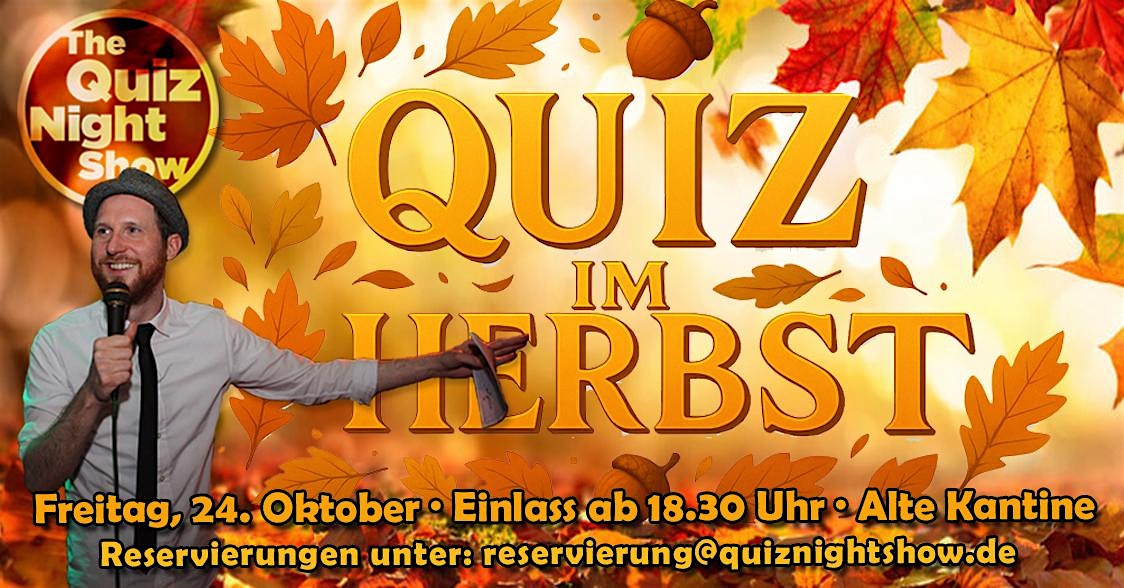 Quiz Night #540 - Quiz im Herbst (Allgemeinwissen)