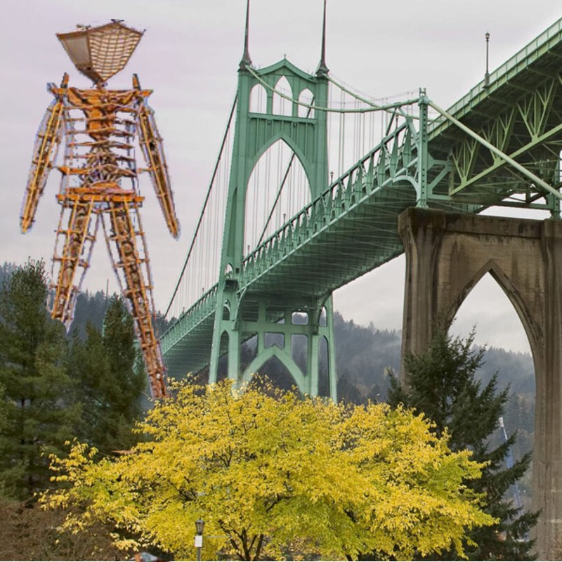 Portland 2025 BurnOn Art Festival