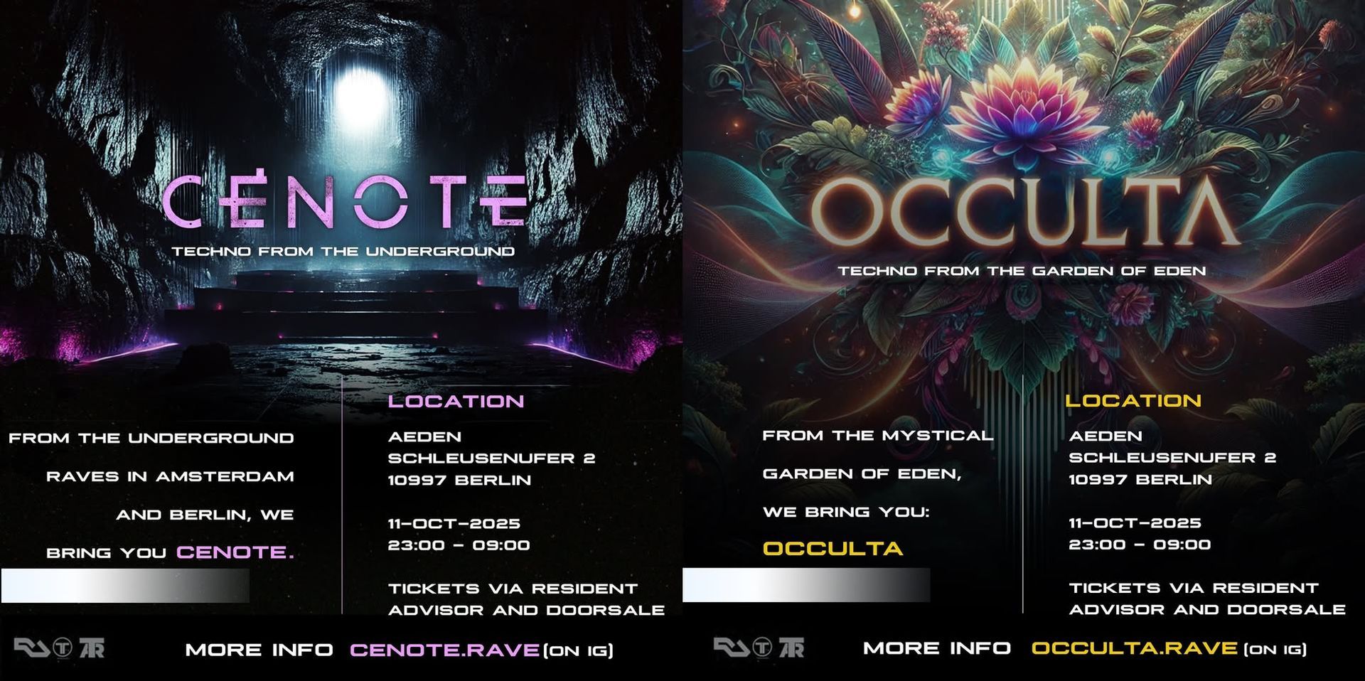 CENOTE x OCCULTA [powered by Amsterdam Techno Records]