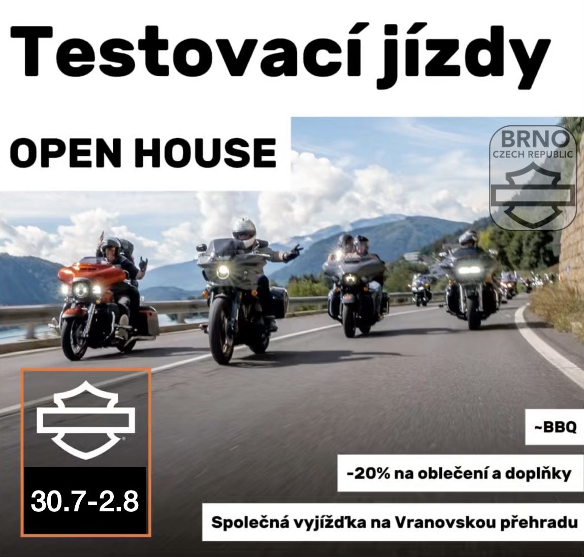 OPEN HOUSE & BARBECUE / TEST RIDES