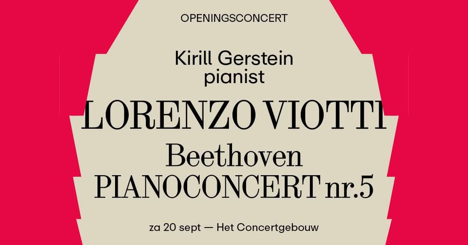 Openingsconcert: Beethovens Vijfde pianoconcert en Brahms’ Eerste symfonie